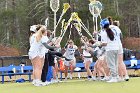 WLax vs RWU  Wheaton College Women’s Lacrosse vs Roger Williams University. - Photo By: KEITH NORDSTROM : Wheaton, Lacrosse, LAX